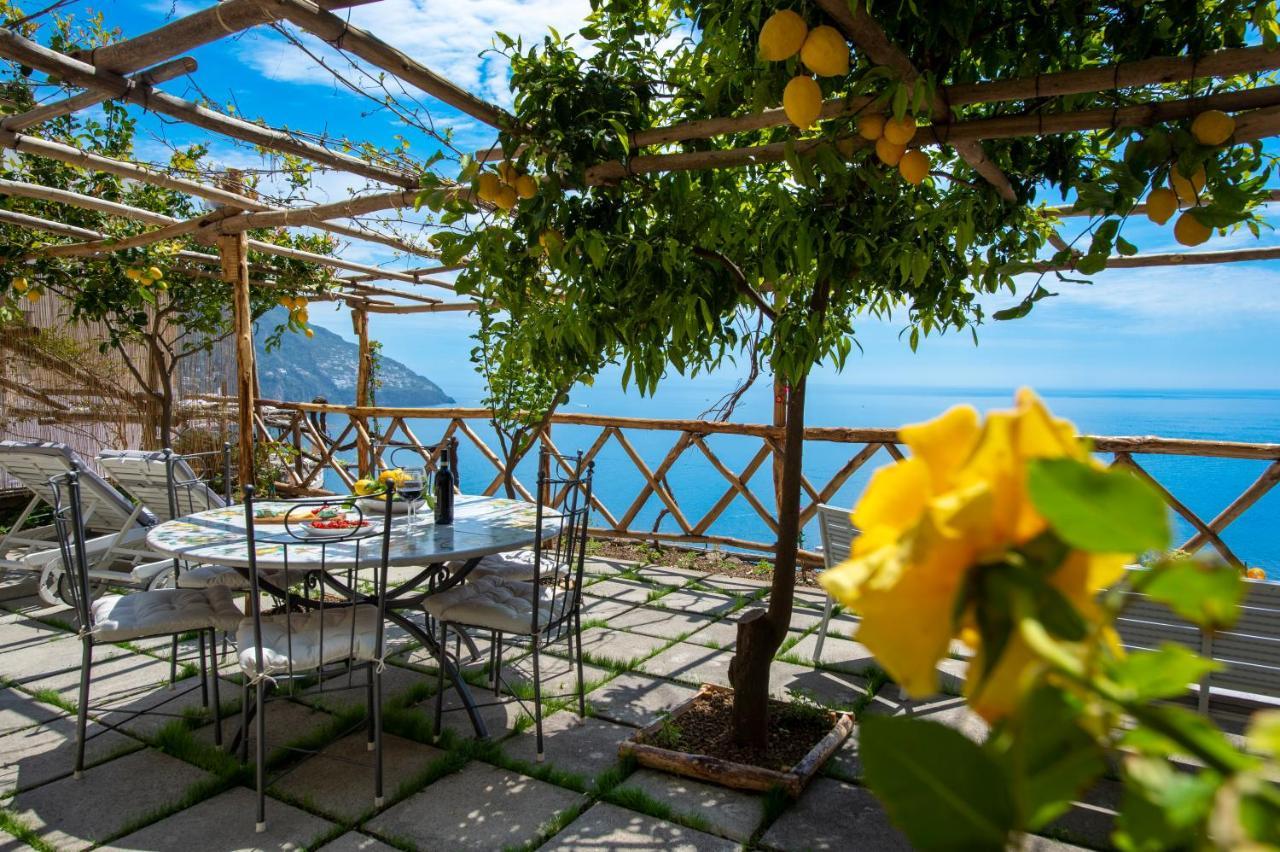 Villa Briganti Seaview Terrace Позитано Экстерьер фото