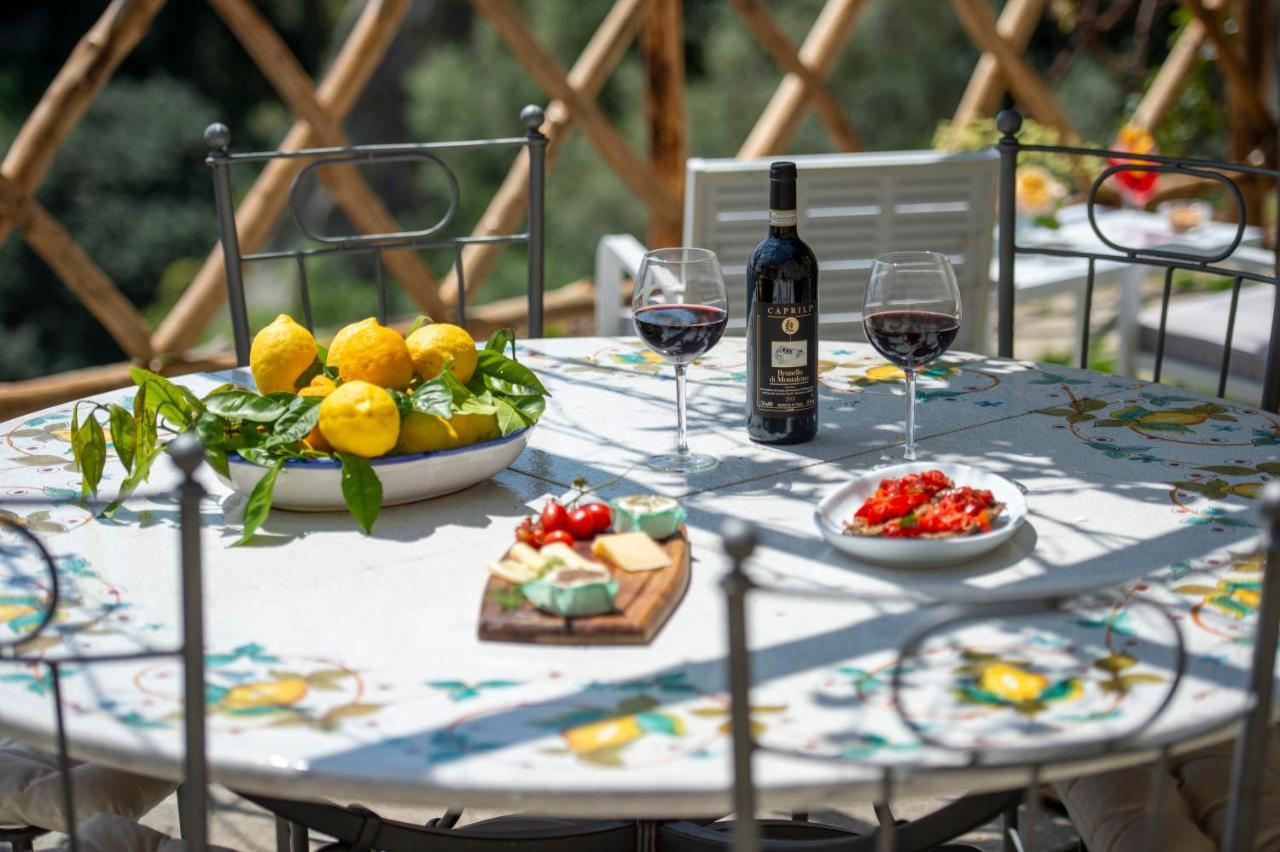 Villa Briganti Seaview Terrace Позитано Экстерьер фото