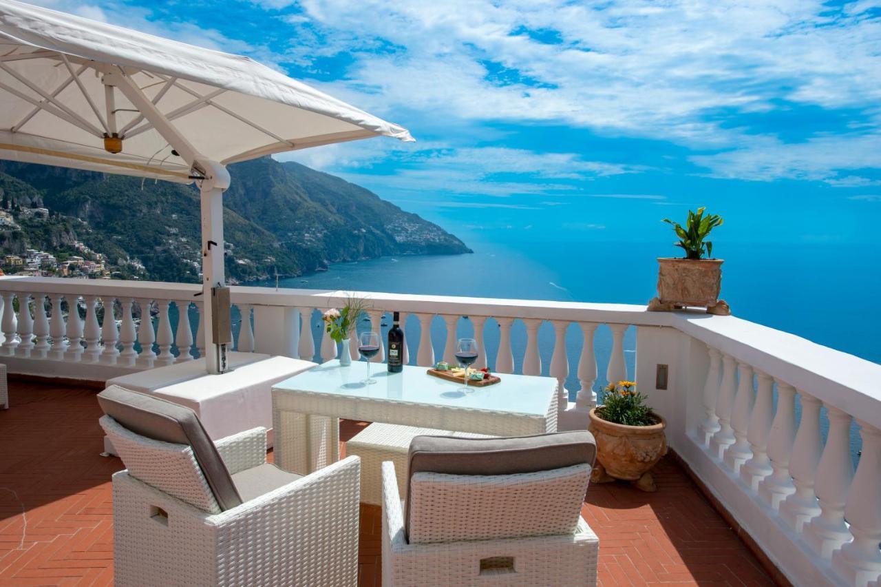 Villa Briganti Seaview Terrace Позитано Экстерьер фото