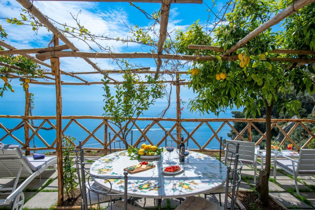 Villa Briganti Seaview Terrace Позитано Экстерьер фото