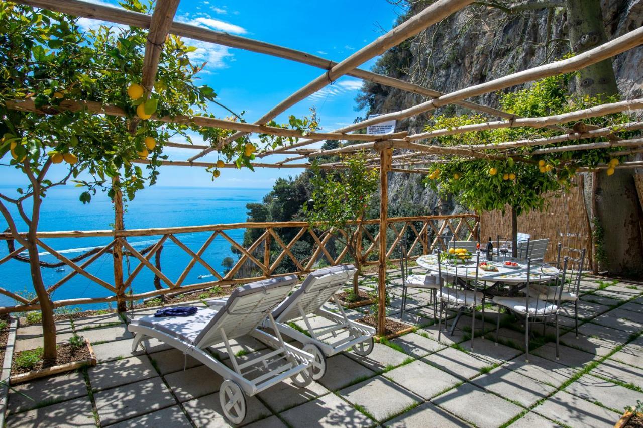 Villa Briganti Seaview Terrace Позитано Экстерьер фото
