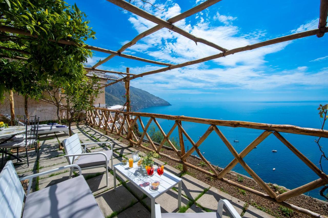 Villa Briganti Seaview Terrace Позитано Экстерьер фото